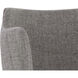 Griffin 34.75 inch November Grey / Bravo Cognac Counter Stool